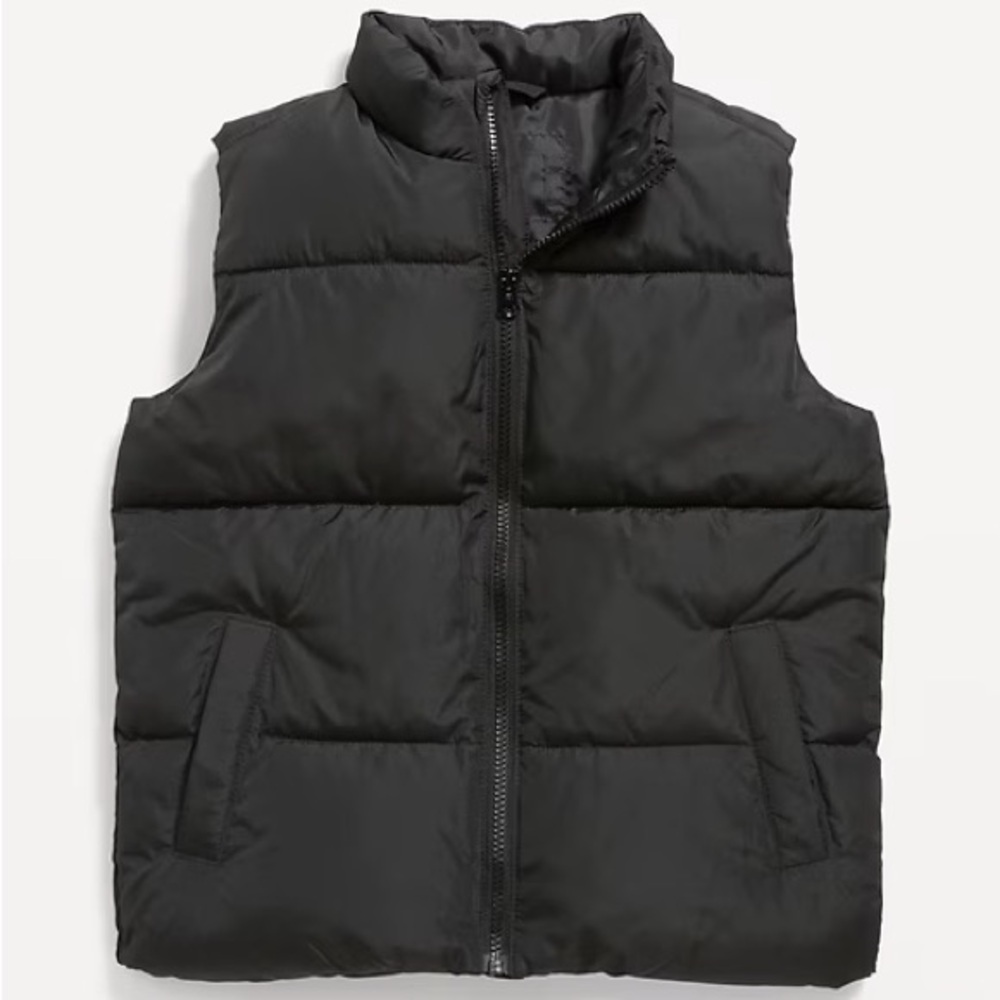 Black Puffer Vest